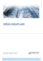 Elementel 2026-2027 Ürün Listesi Broşürü