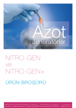 NITRO-GEN Serisi Azot Jeneratörler Ürün Broşürü